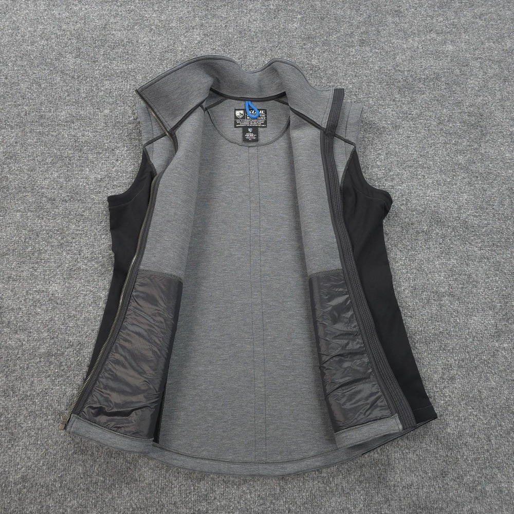 Kuhl Grey and Black Women's Softshell Vest - Picture 3 of 11